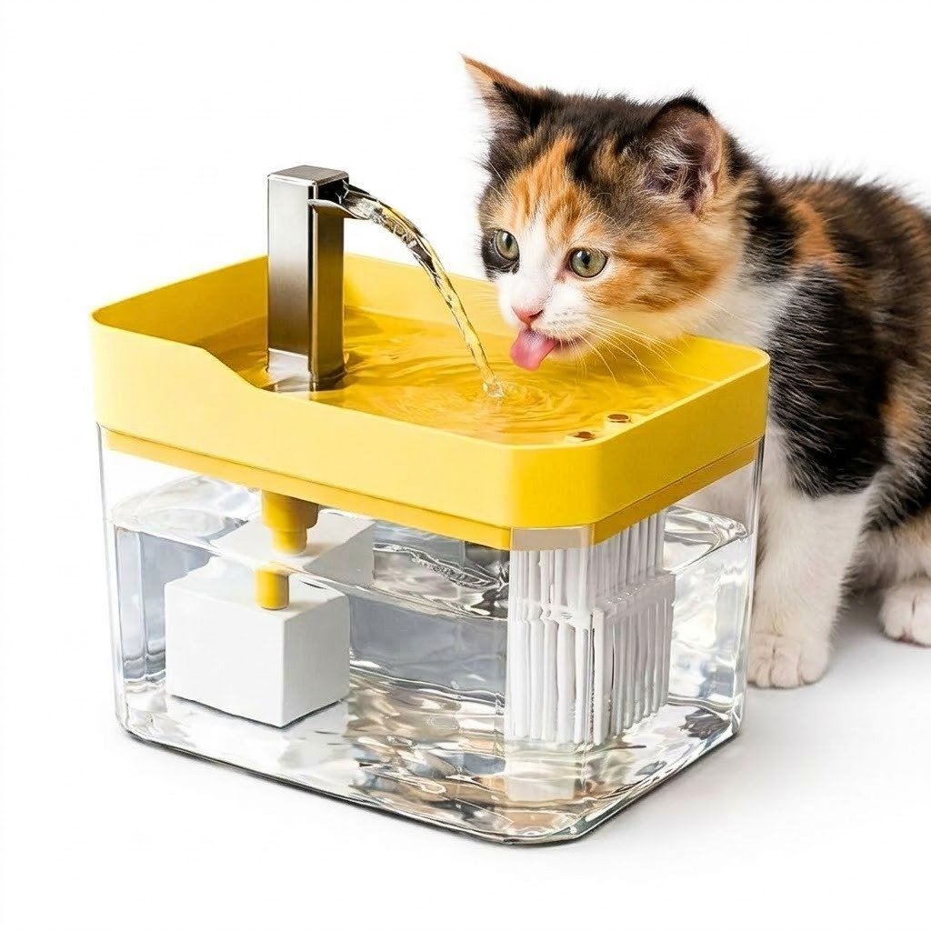 Bebedouro Automatico Pet Fonte para Cães e Gatos Silenciosa Bivolt 1,5L