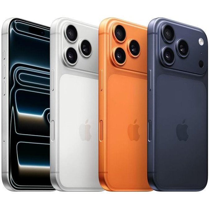 Apple Iphone 17 Pro e Pro Max 256GB, 512GB, 1 TB E 2 TB 5G E-sim Lacrado 1 Ano de Garantia Apple