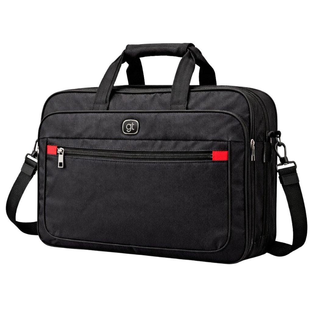 Bolsa Pasta Notebook Grande Nylon Masculino Maleta Executiva