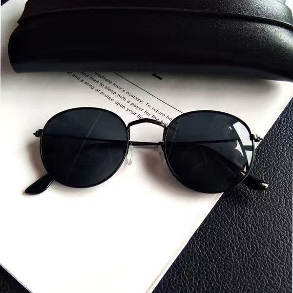 novos óculos de sol feminino vintage pequena armação de metal óculos de sol para mulher/homem marca designer raios espelhados uv400 oculos de sol
