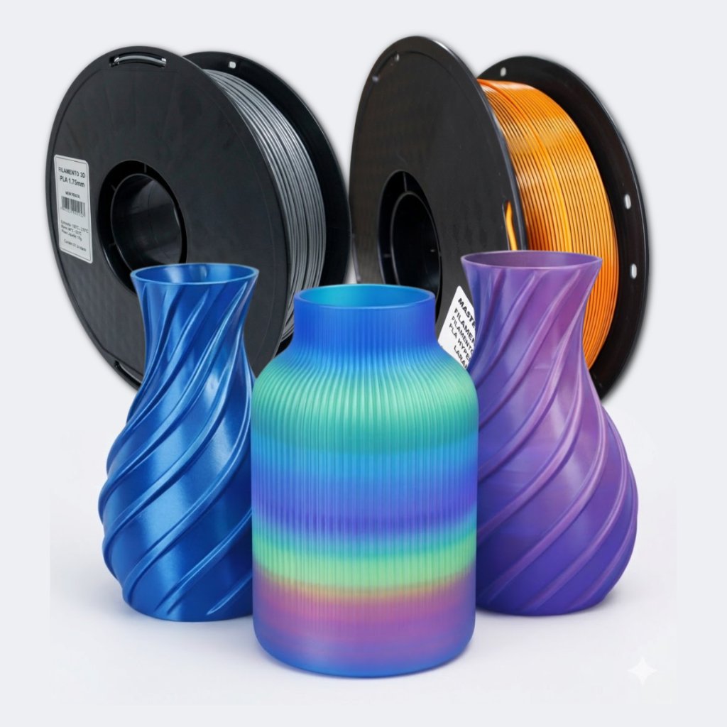 Filamento PLA 1,75mm 1Kg Para Impressora 3D Alta Precisão Pro PLA3D