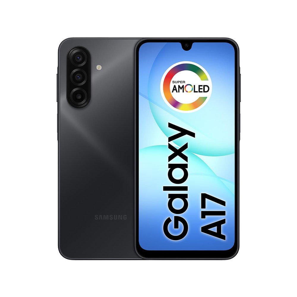 Celular Samsung Galaxy A17 4G Tela 6.7 256GB Super AMOLED Câmera Tripla 50MP - Cinza
