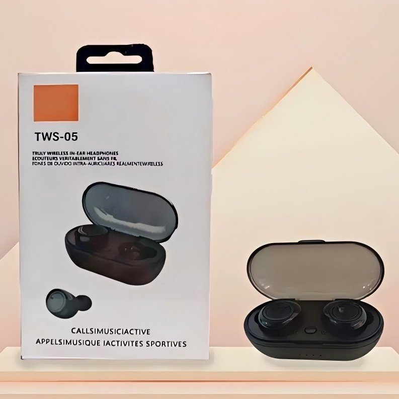 Fone De Ouvido JB Tws 5 Bluetooth 5.0 Sem Fio Headfone Headset