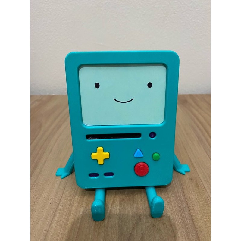 Boneco Colecionavel BMO HORA DA AVENTURA Figura Decorativa Action Figure Colecionaveis Impressao 3D