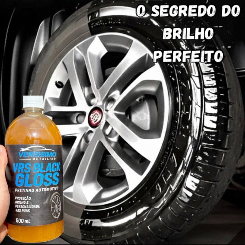 Super Pretinho Melhor que Baba de Camelo VRS Black Gloss