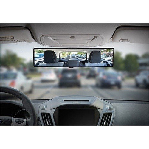 Retrovisor Interno Universal Panorâmico Automotivo Para Carros Com Ponto Cego 300mm