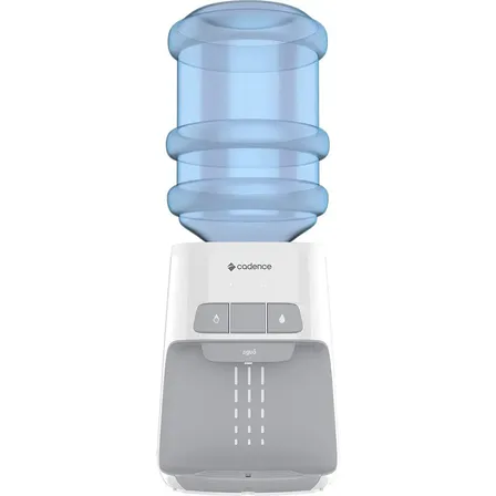 Bebedouro De Mesa Cadence Gela Água Refrigerado Elétrico Galão Aguô Beb110 Branco 127/220v