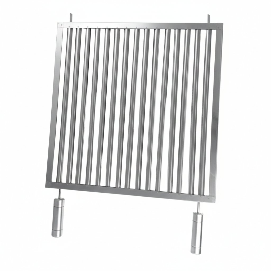 Grelha Uruguaia Inox De Alta Qualidade Parrilla Profissional Churrasco Premium
