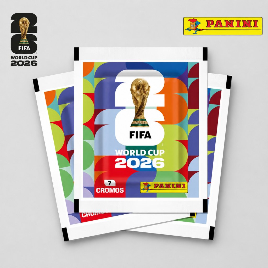 Kit De Envelopes Figurinhas Copa Do Mundo 2026 Original