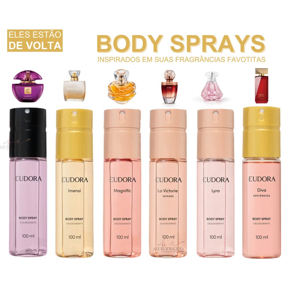 Body Sprays Eudora  Feminino 100ml