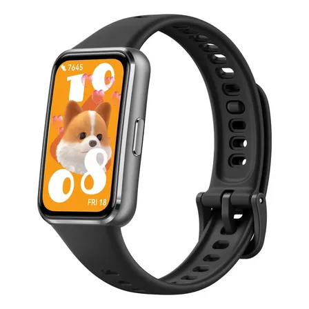 Smartband Huawei Band 11 Com Tela Amoled De 1.62  E Bateria De 14 Dias Cinza-escuro Esportivo Preto