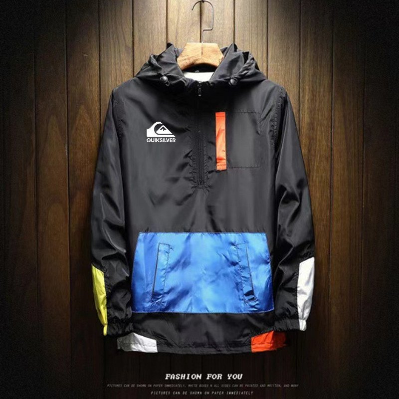 Jaqueta Slim Fit Com Capuz Quiksilver De Secagem Rápida