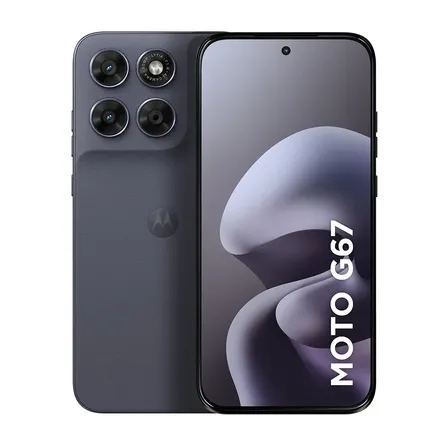 Smartphone Motorola Moto G67 5g - 256gb 12gb (4gb Ram + 8gb Ram Boost) Camera 50mp Sony Lytia 600, Tela 1.5k Extreme Amoled 120hz, Ultrarresistente - Chumbo