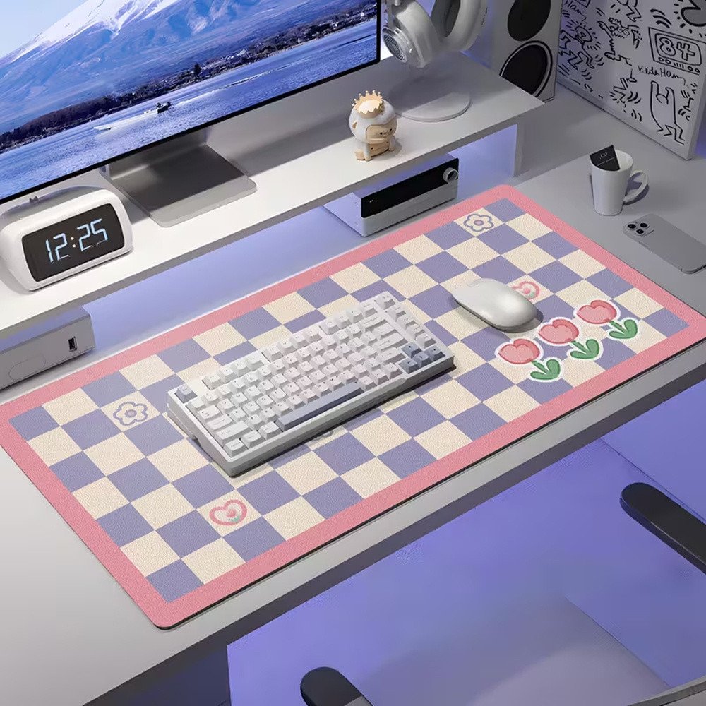Tapete Mouse Pad Com Estampa Fofa Para Meninas Florzinha Para Computador Trabalho Gamer