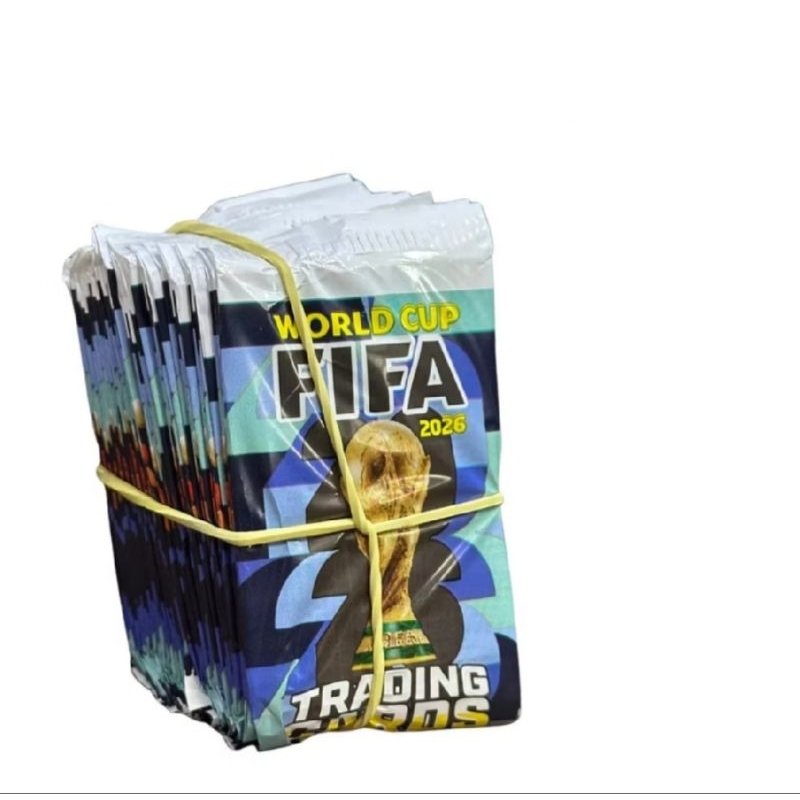 SUPER CARDS COPA DO MUNDO 2026. 200 CARDS EM 50 PACOTINHOS