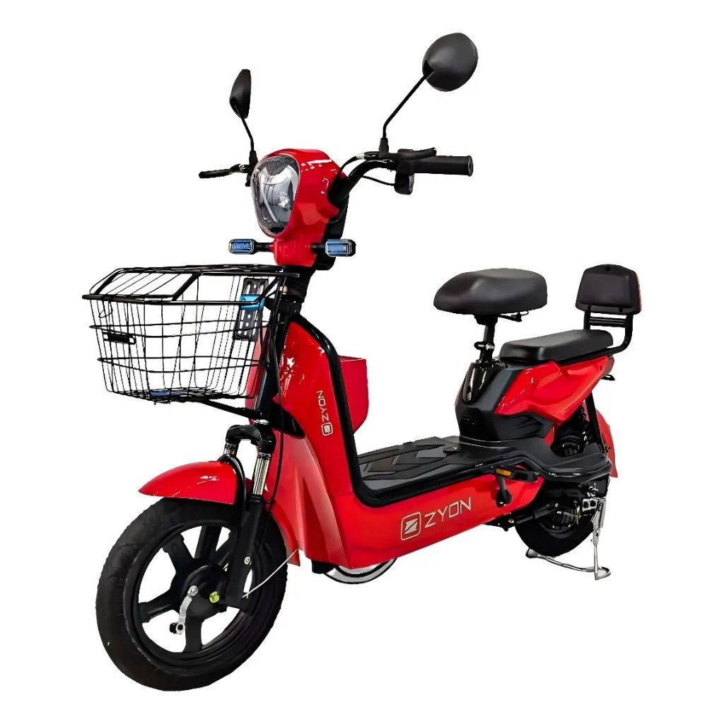 Scooter Elétrica MU03 500W com Assento Duplo e Bateria Removível