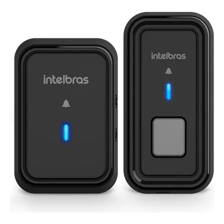 Campainha Sem Fio Intelbras CIB 101 Preta