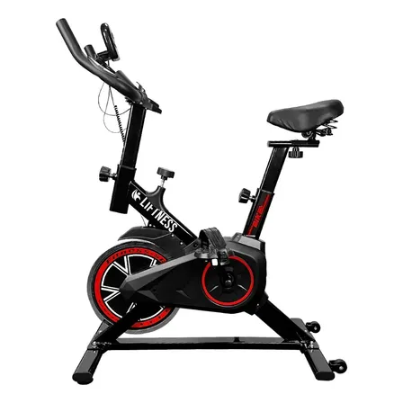 Liftness Bicicleta Ergométrica Spinning Liftness X11 Cor Preto/vermelho Liftness