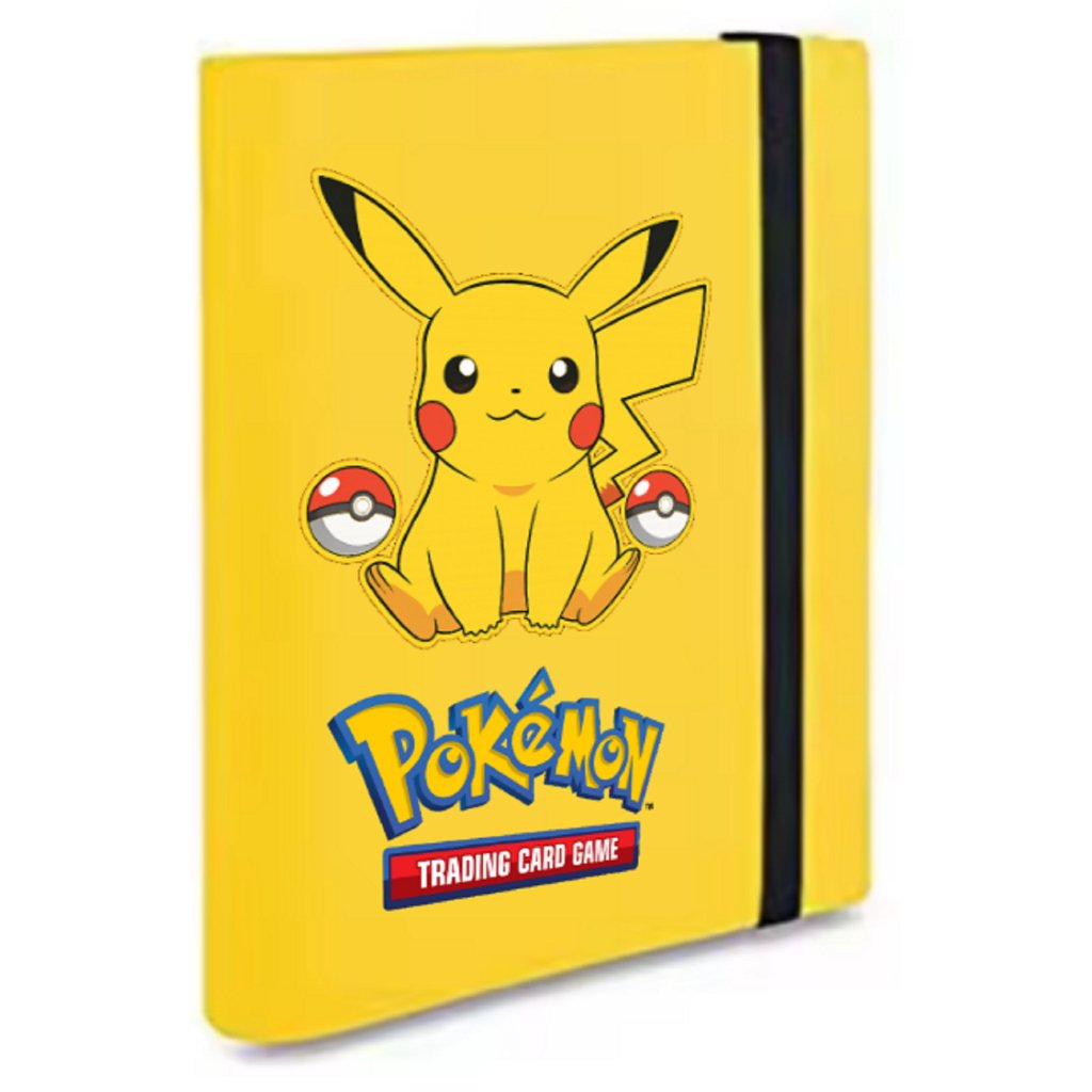 Album Pasta Fichário comporta até 160 cartas do pokemon TCG Cards Premium