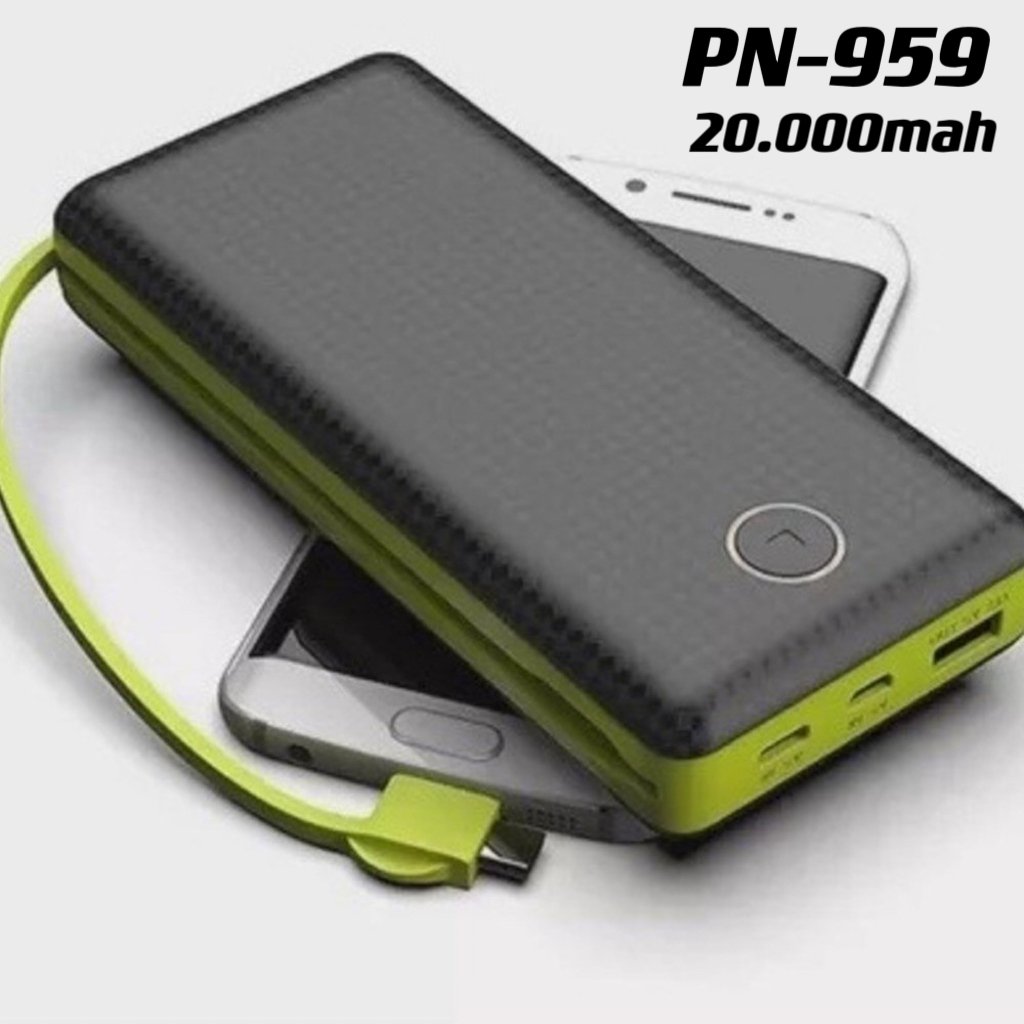 PN-959/PN956 Carregador Portátil Bateria Power Bank 20000mah/10000mah