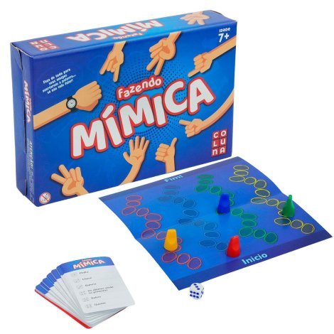 Jogo de Tabuleiro Fazendo Mimica