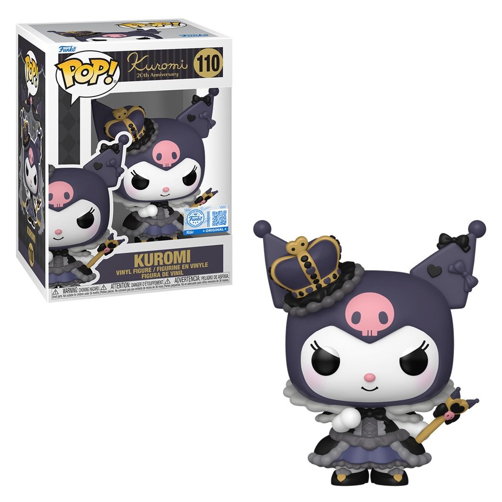 FUNKO POP SANRIO KUROMI 20TH KORUMI *EX* 110 NOVO ORIGINAL