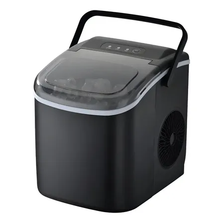 Máquina Fabricadora De Gelo 15kg Portátil Oninstek Cor Preto