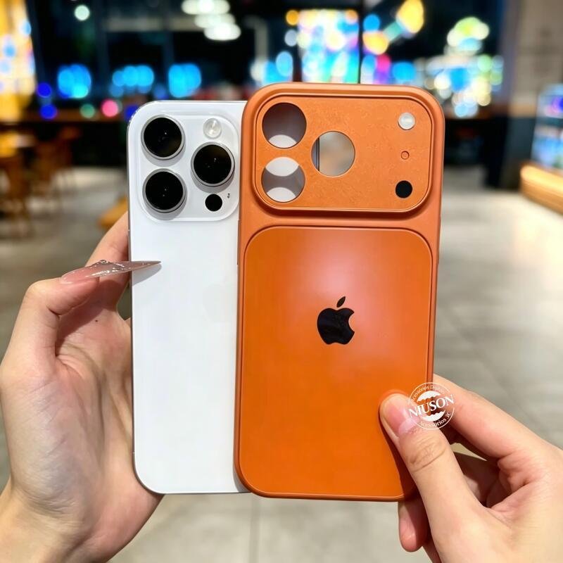 Transforme Instantaneamente A Série 17 , Sem Furo Para Flash , Capa Fosca AG iPhone 17 16 15 14 13 12 11 Pro Max