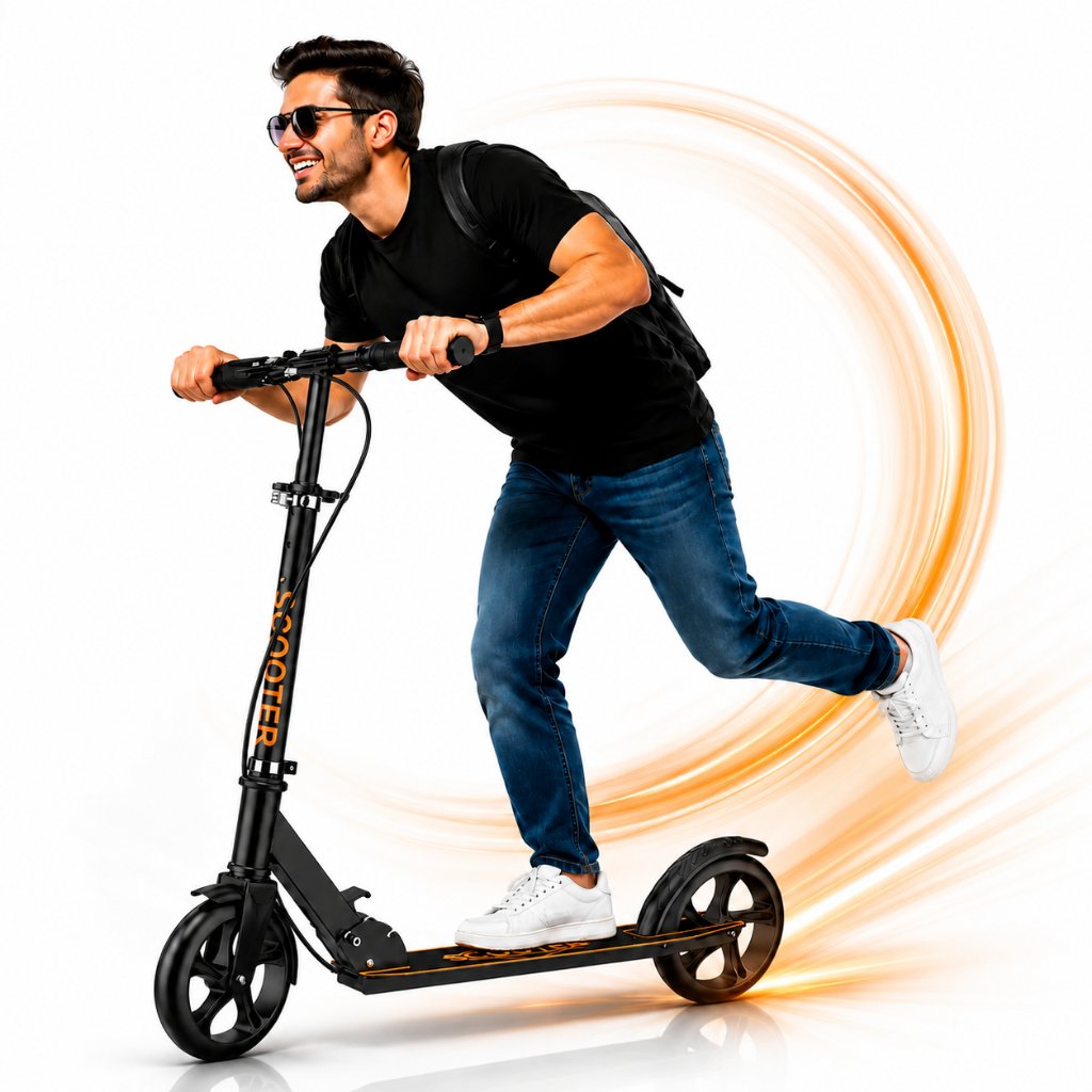 Patinete Scooter Original Profissional Veloz Adulto Resistente 130kg