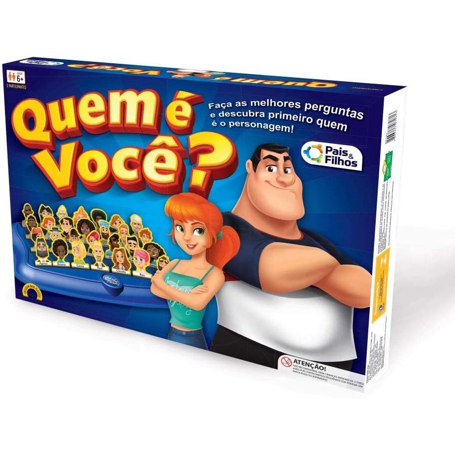 Jogo De Tabuleiro Quem É Você? Jogo De Mesa Para Pais Filhos Famílias Divertido