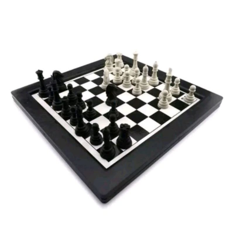 KIT 3 UNIDADES Jogo Xadrez e Trilha 24x24cm Dutati pronta entrega