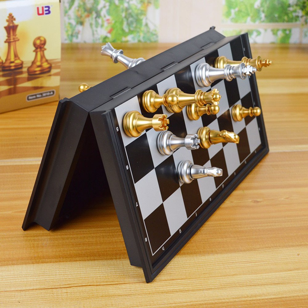 Xadrez Magnético Grande Tabuleiro Jogo Xadres Magnetico Dobrável Luxo Xadrex 32x32 Chess Board Portátil Peças Magnéticas Adulto Crianças Profissional Grande