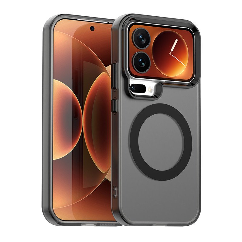 Para Xiaomi 17 Pro max, 17 Pro Caso ELVEV À Prova De Choque TPU Duro PC Pele Sentir Fosco Sucção Doces Capa Traseira