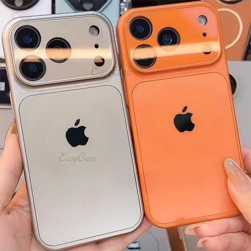 Nova Capa De Armadura De Vidro Nano AG À Prova De Choque Para iPhone 17 16 15 14 13 16 Pro Max E 12 Com Parte Traseira R
