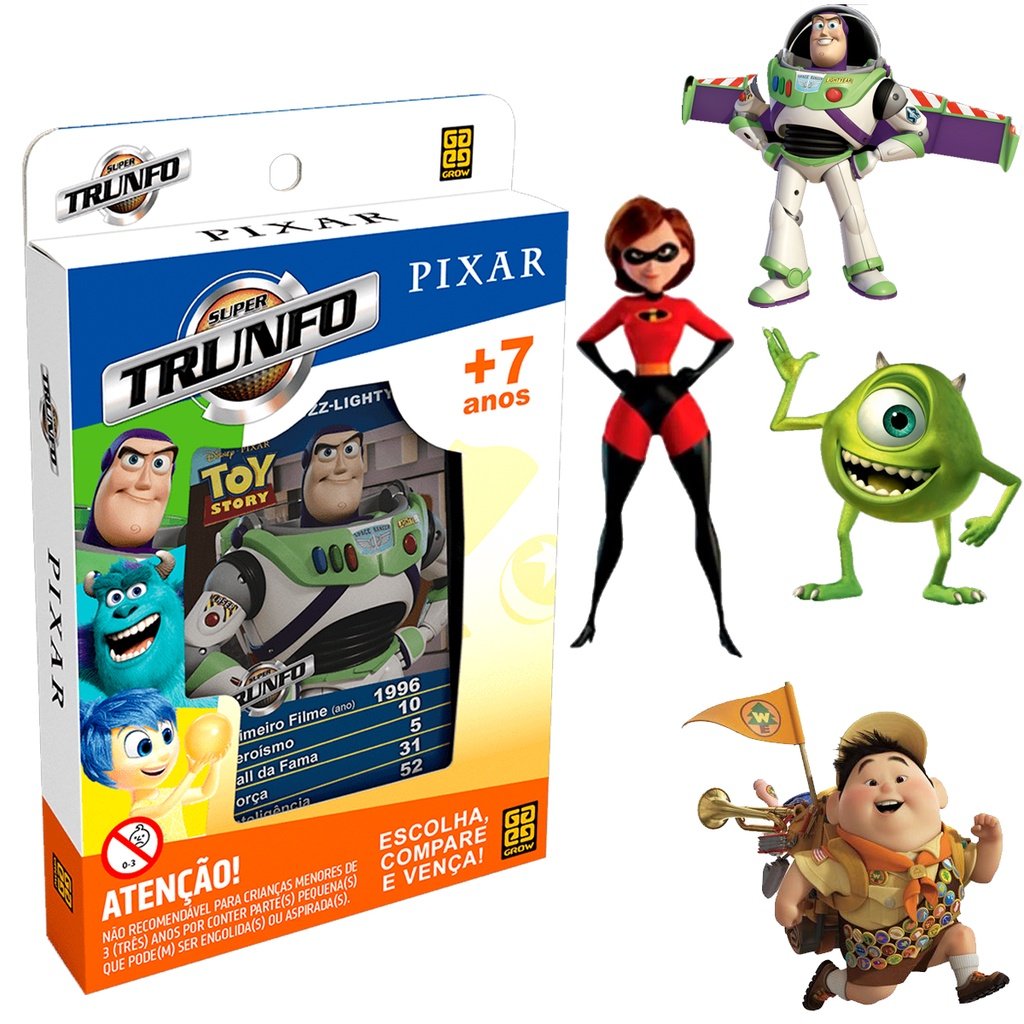 Jogo de Cartas Super Trunfo 32 Cartas Grow Original